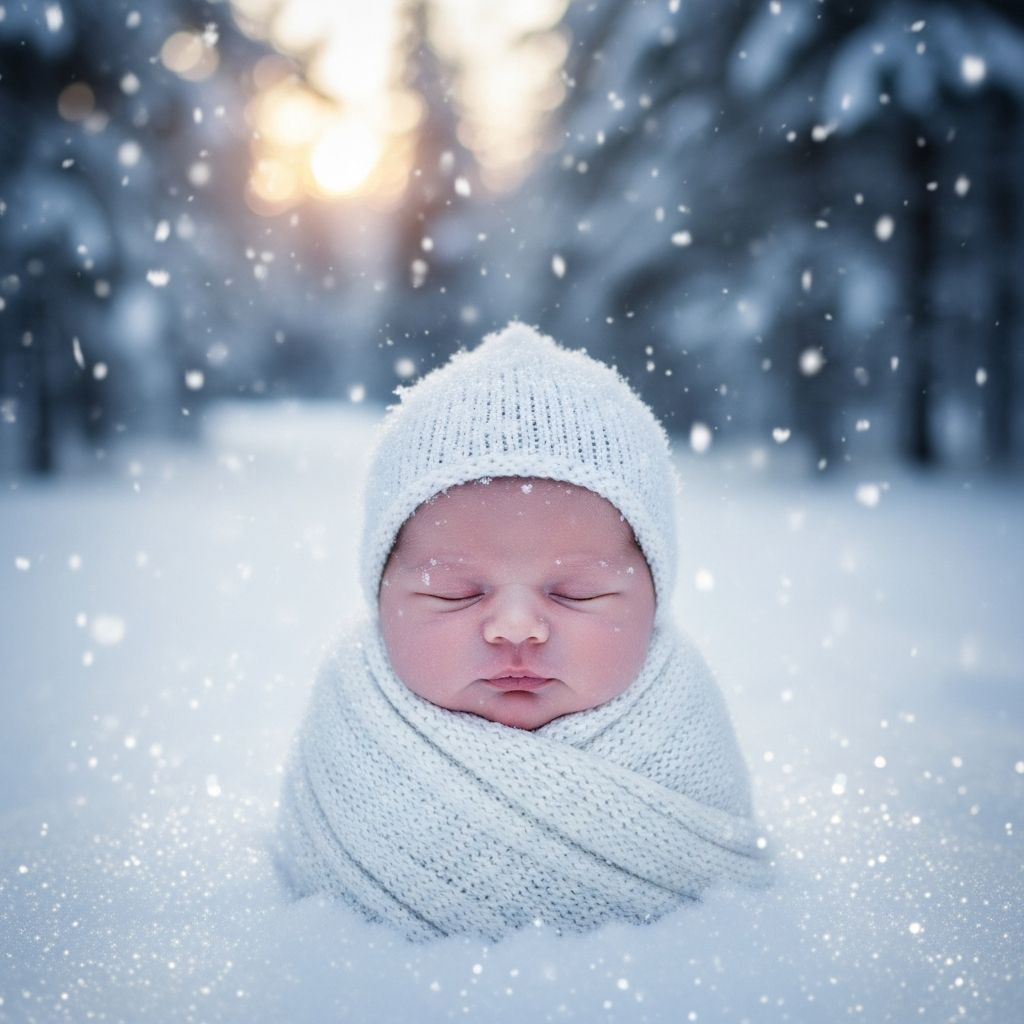 Embrace the serene magic of winter with names that whisper of frost and fresh-fallen snow.