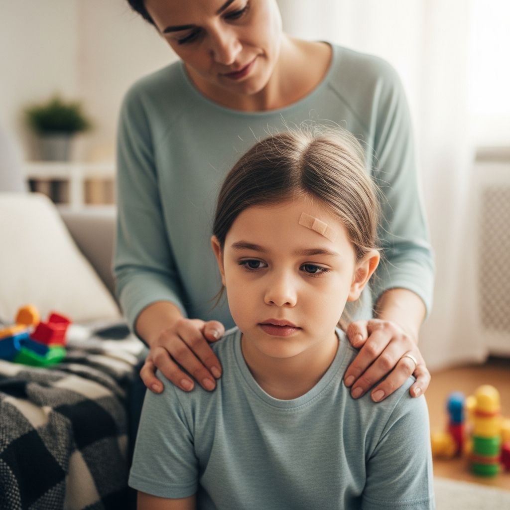 Essential advice for parents on recognizing, treating, and preventing head injuries in kids from minor bumps to serious concerns.