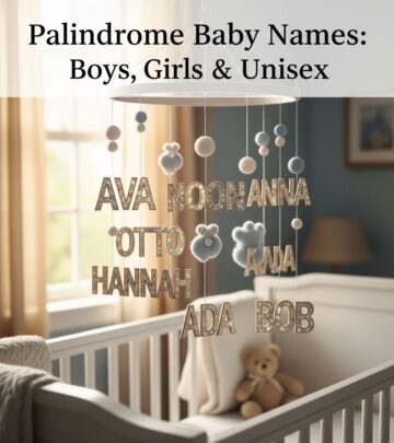 Discover names that read the same forwards and backwards, blending symmetry with timeless appeal for your little one.