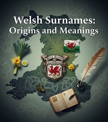 Unearth family stories in every Welsh surname, linking past to your child's future.