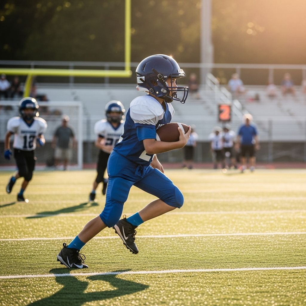 Balancing the thrill of football with child safety: Expert insights on injuries, benefits, and protective strategies for young athletes.