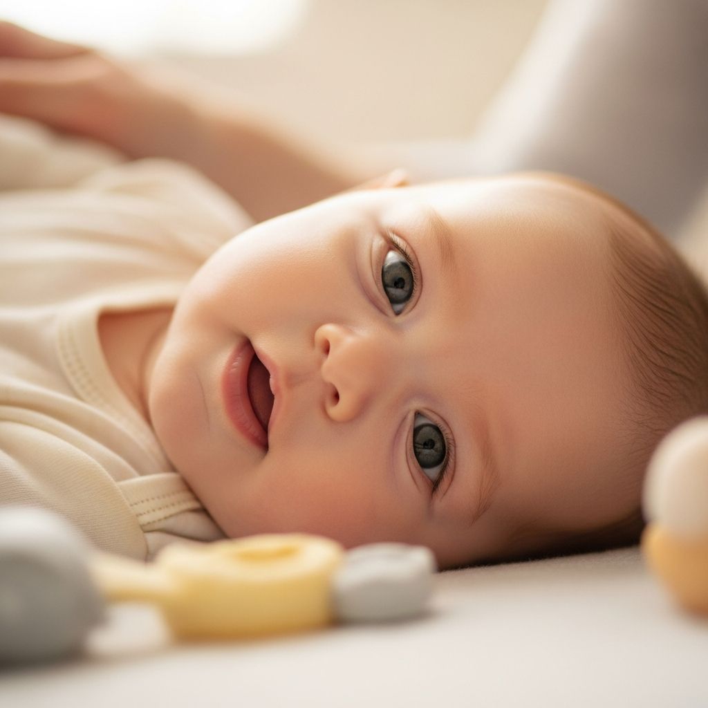 Discover how your baby's first coos from 1-4 months build vital language skills through joyful back-and-forth interactions with caregivers.