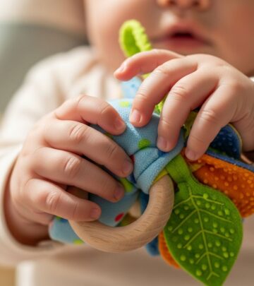 Discover how your 1-4 month old builds essential grasping skills with toys, boosting motor growth and sensory play.