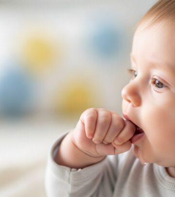 Unlock the significance of your 1-3 month old baby's hand-to-mouth exploration in early motor, sensory, and cognitive growth.