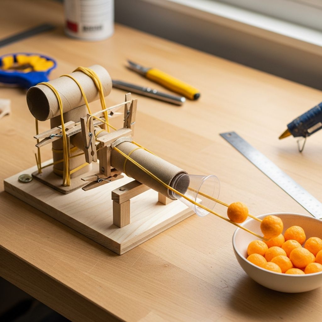 Transform a leaf blower into a fun cheese ball firing machine with simple PVC parts and clever airflow tricks.