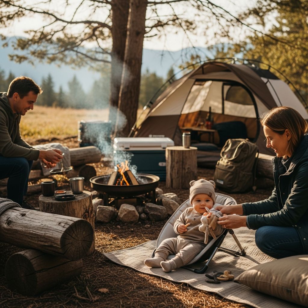 Essential strategies for a safe, enjoyable first camping trip with your infant, from gear to sleep routines.
