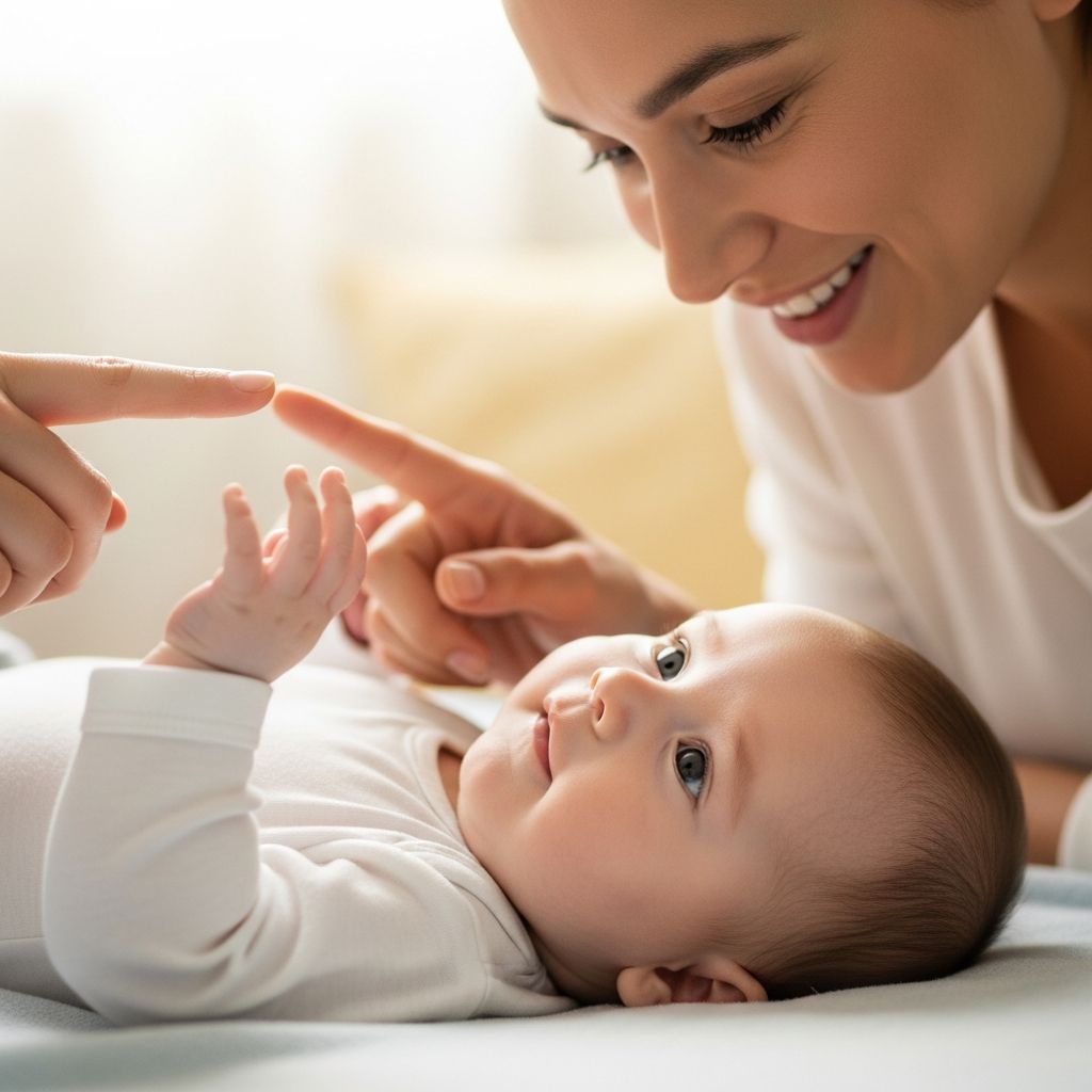 Unlock your baby's innate language potential from birth through six months with simple, daily interactions that build lifelong communication skills.