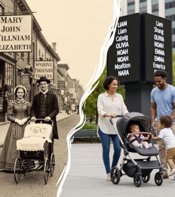 Discover how American baby naming traditions have shifted from religious roots to celebrity influence.
