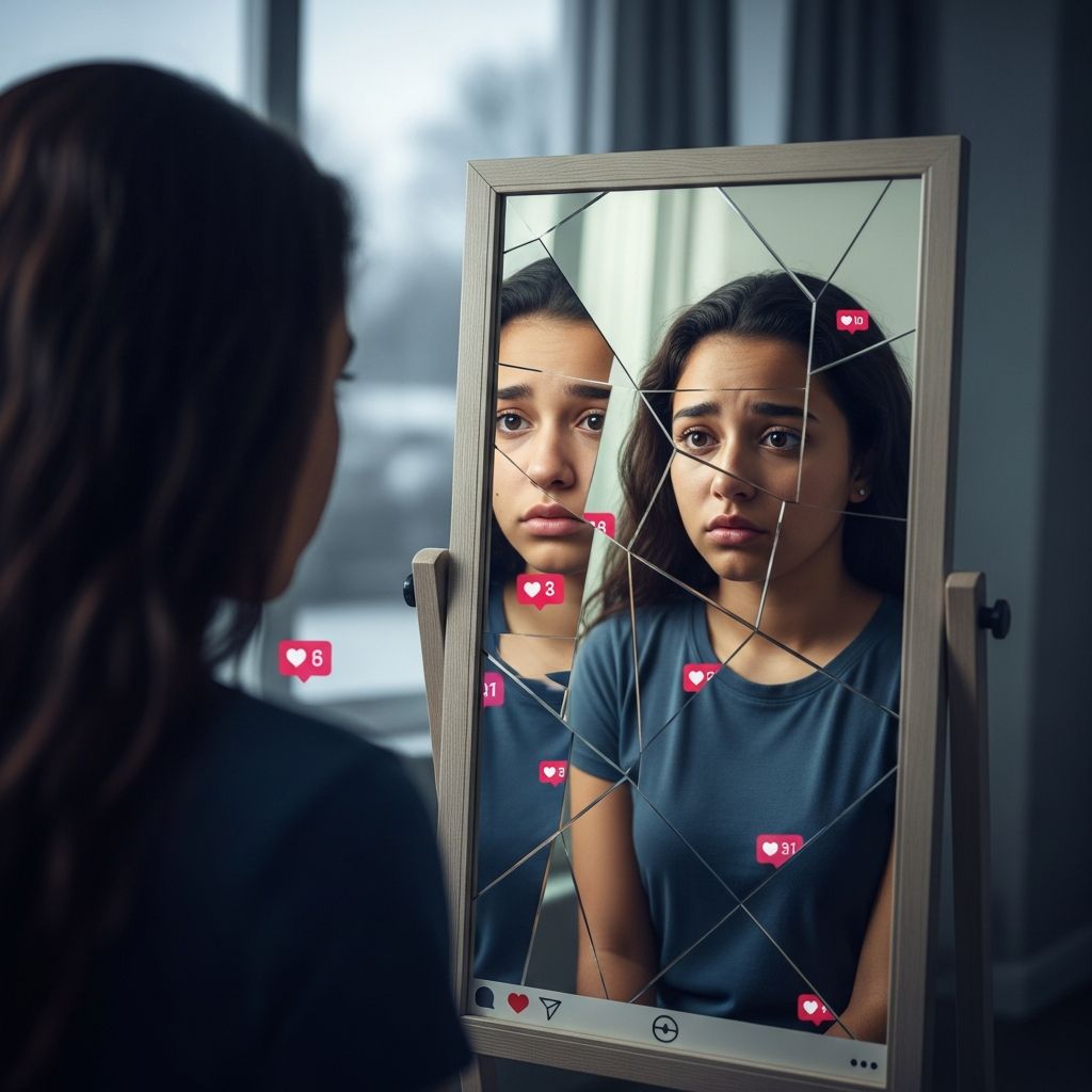 Uncovering how Instagram undermines teenage confidence through curated images, comparisons, and feedback loops.