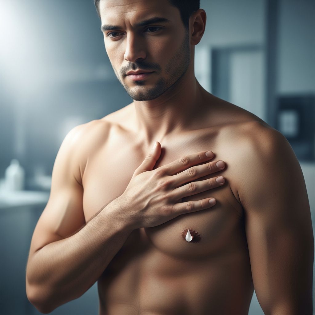 Unveiling the surprising science behind why men can produce breast milk, from evolutionary roots to modern medical insights.