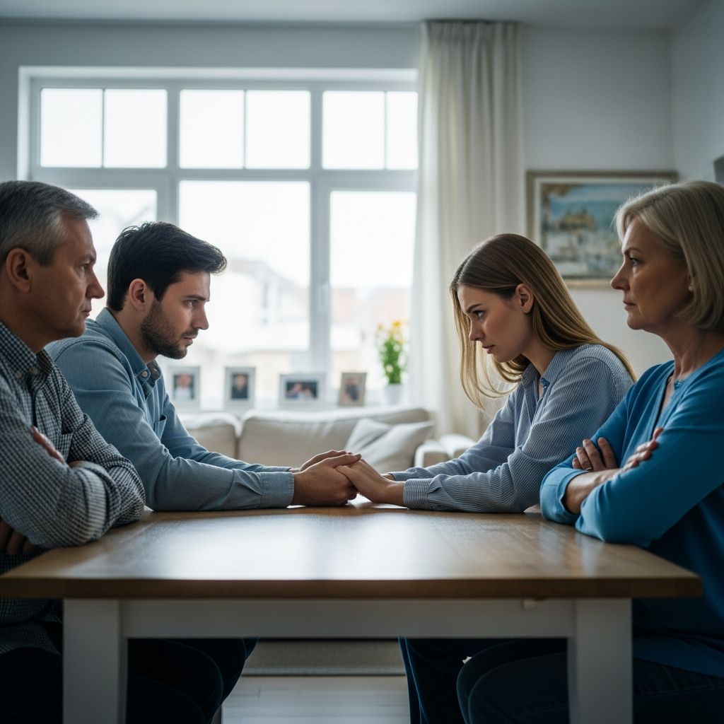 Strategies for parents to maintain authority when grandparents or relatives undermine rules and boundaries in child-rearing.