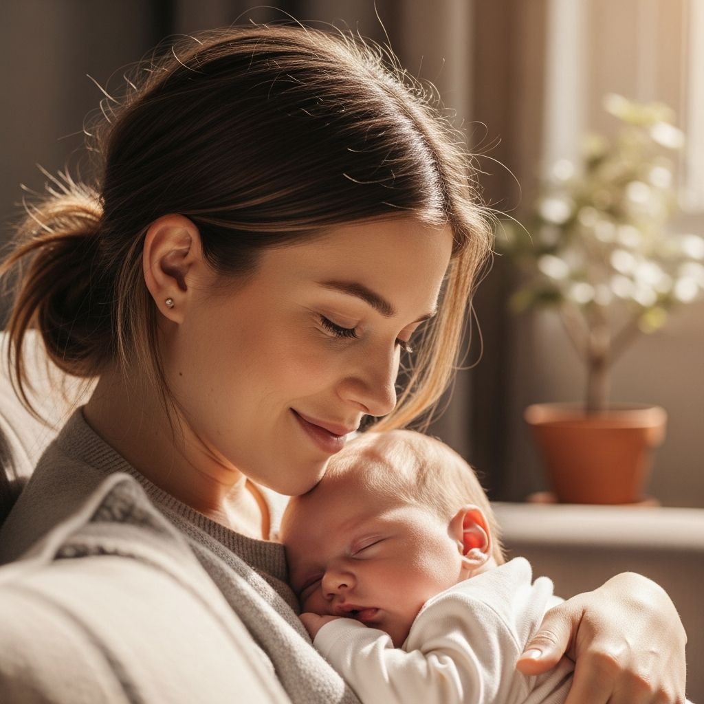 Empowering affirmations and strategies for new mothers to embrace motherhood with confidence, self-compassion, and sustainable well-being.