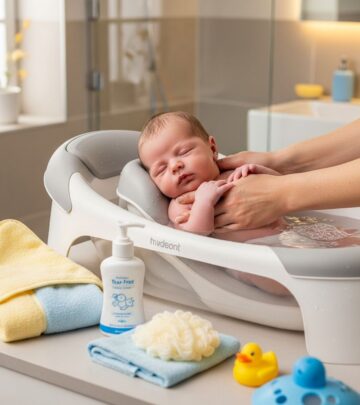Master safe newborn bathing at home with expert tips on timing, techniques, and precautions beyond hospital routines.