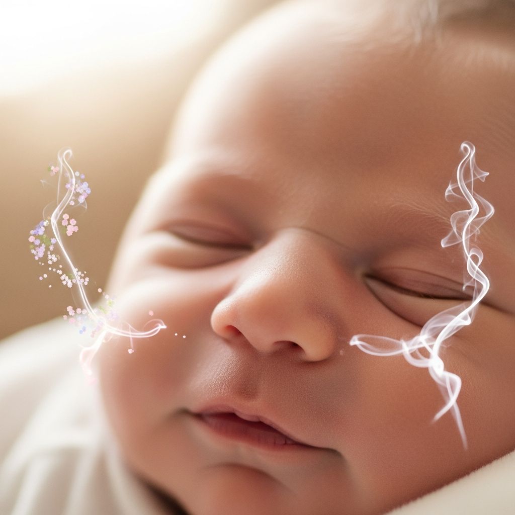 Discover how babies' powerful olfactory abilities from birth foster bonding, feeding, and sensory growth in the first months.