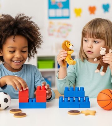 Unlock cognitive growth: How 39-48 month olds master same and different, with activities for parents and educators.