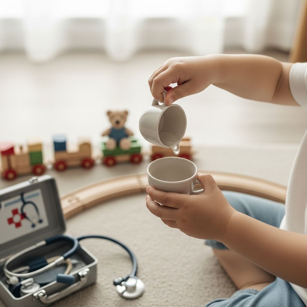 Unlock the power of symbolic pretend play in toddlers aged 24-36 months to boost creativity, social skills, and cognitive growth.