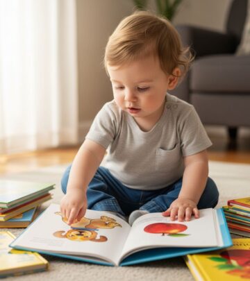 Understand how toddlers learn to identify images by their spoken names during critical early language development.