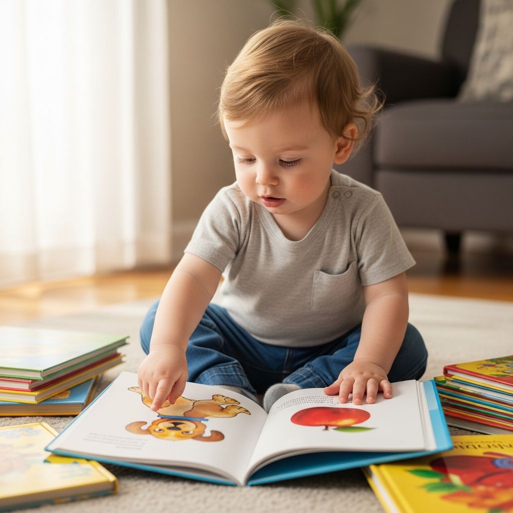 Understand how toddlers learn to identify images by their spoken names during critical early language development.