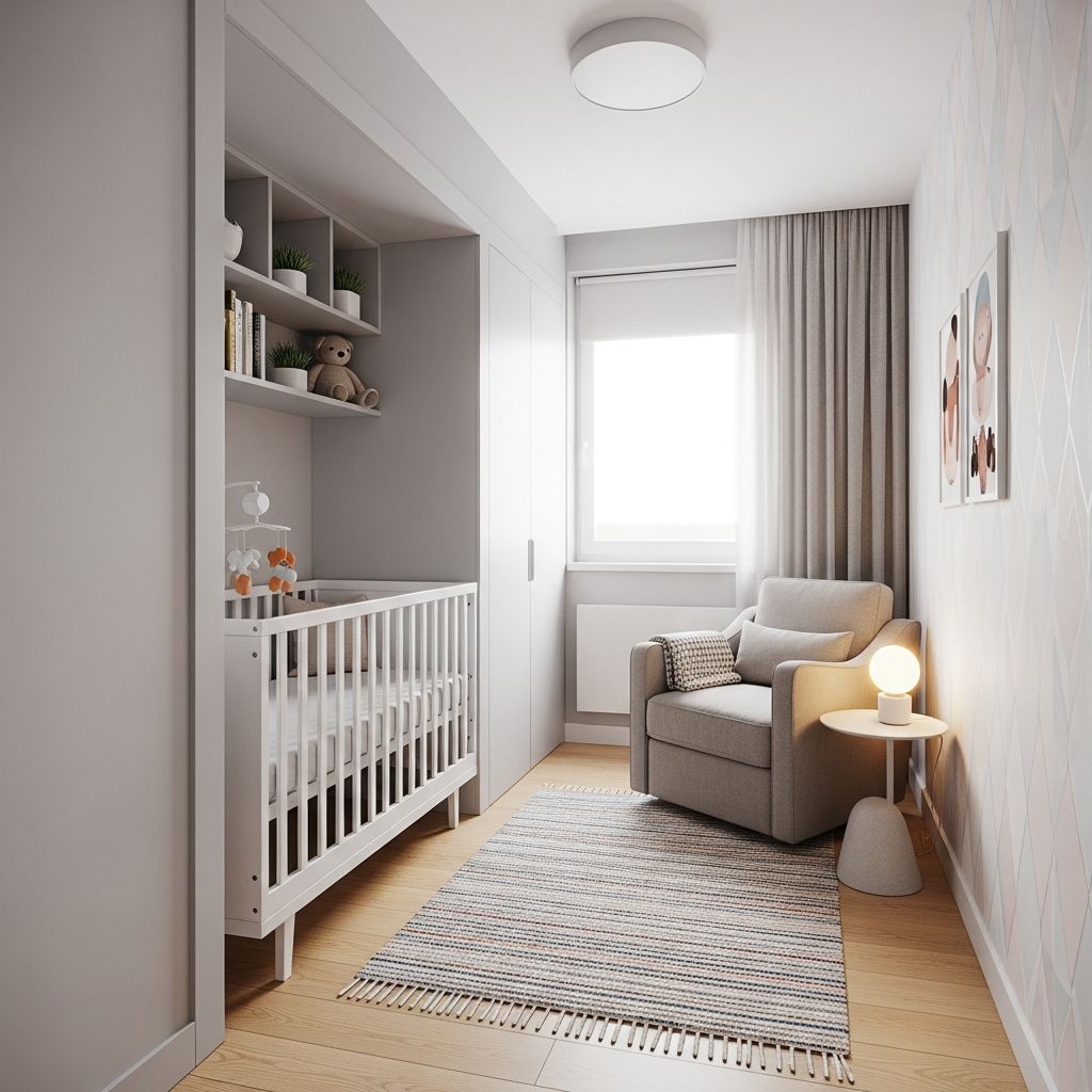Discover innovative ways to integrate baby areas into master bedrooms and small home offices without sacrificing style or functionality.