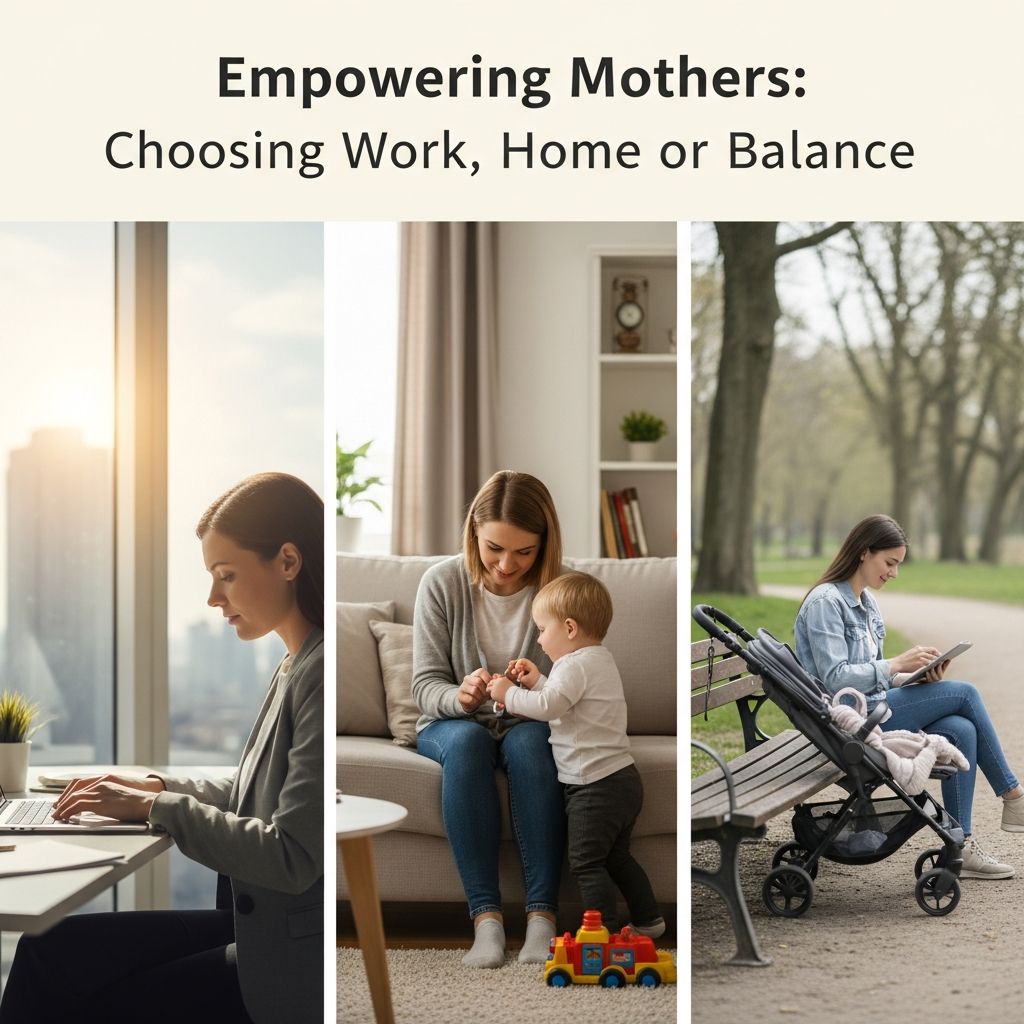 Empowering Mothers: Choosing Work, Home, or Balance Mothers deserve full control over work-life decisions without employer penalties or societal pressures shaping their paths.