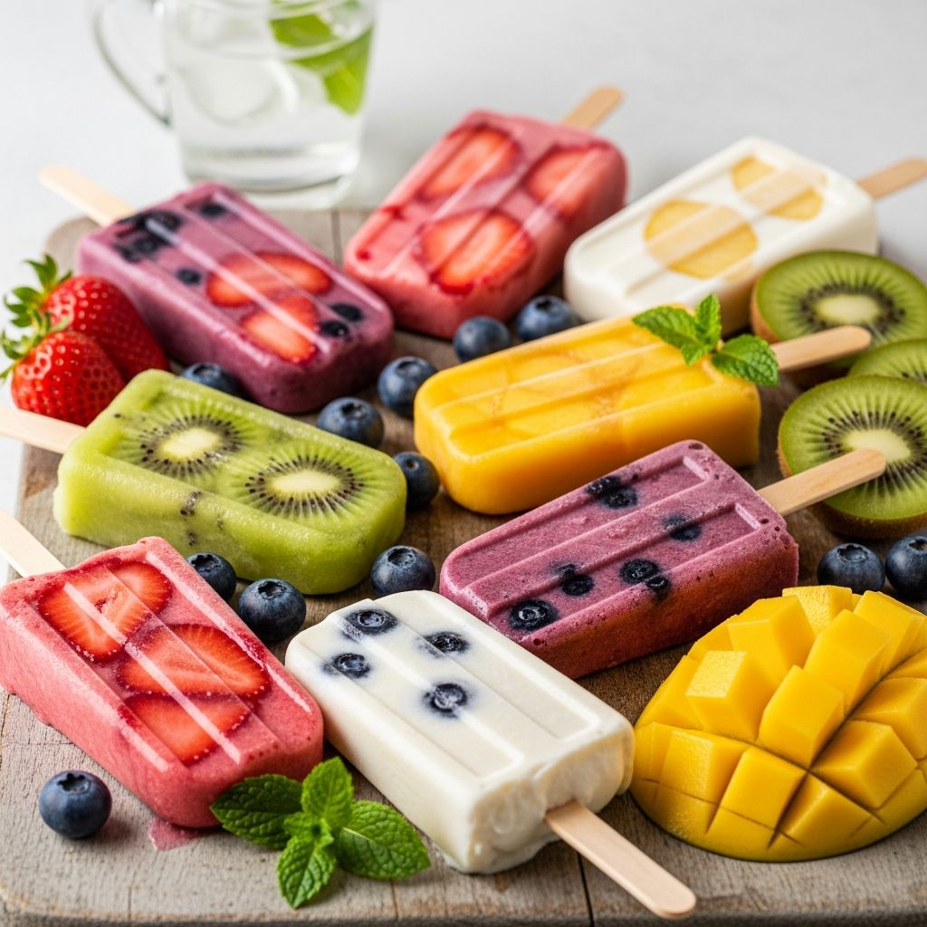Discover easy recipes for nutritious homemade popsicles that delight kids and adults with fresh fruits and natural sweetness.