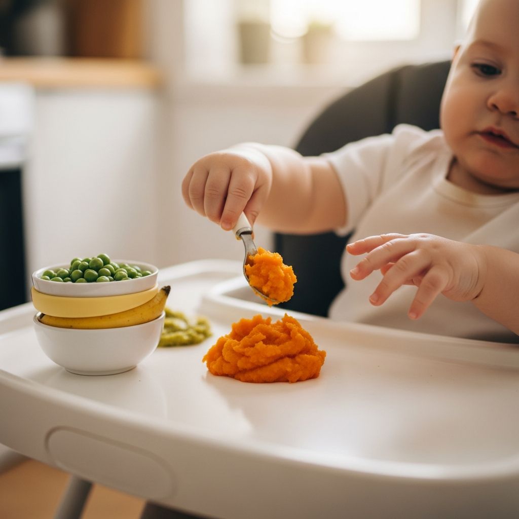 Discover expert advice on when, what, and how to start solid foods for healthy infant development and nutrition.