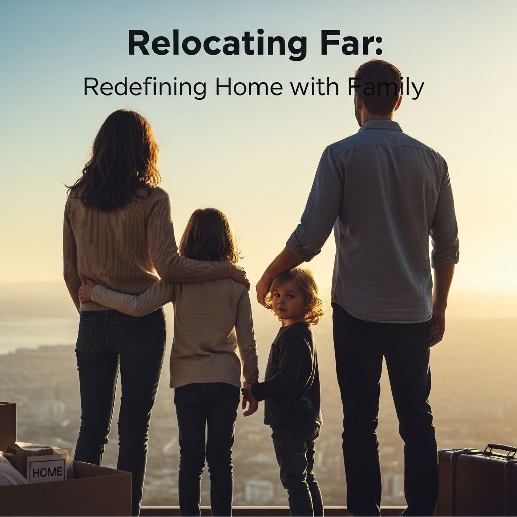 Discover emotional and practical strategies for families moving long distances, rebuilding roots, and embracing new beginnings together.